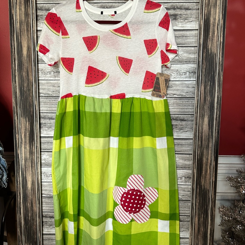 Sustainable Y2K Women’s Upcycled Recycled Vintage Retro Dress Tunic Boho Retro